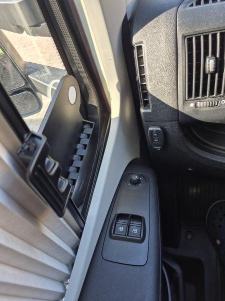 Fahrertürablage im Wohnmobil